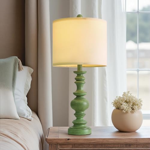 24" Farmhouse Table Lamps Set of 2