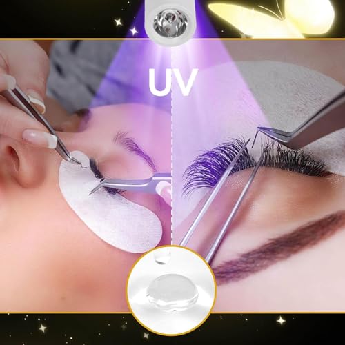 Gooseneck Eyelash Extension Lash Lamp with 395