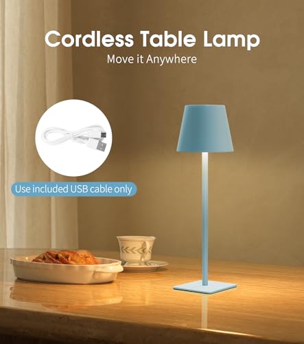 3 Pack Cordless Table Lamp
