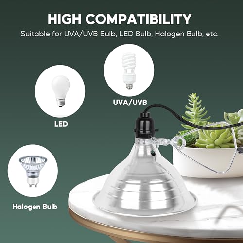 8.5" Clamp Light Socket (2 Count)
