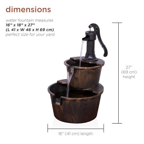 27" Tall Rustic Outdoor 2