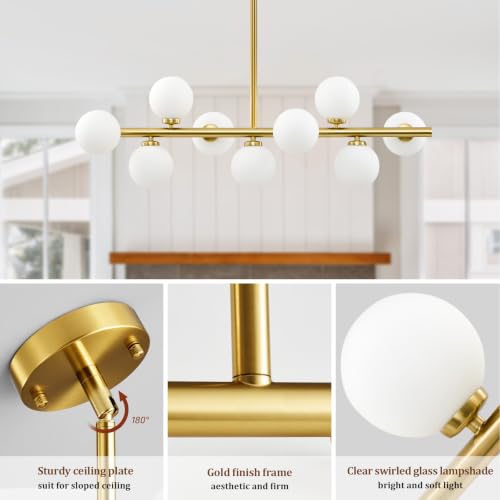 Mid Century Modern Sputnik Chandeliers
