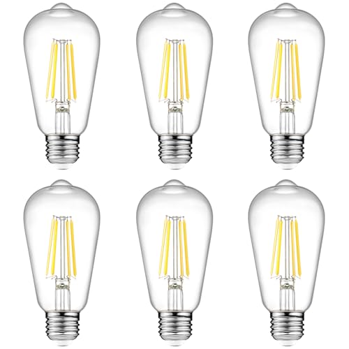 Vintage LED Edison Bulbs (6 Count)