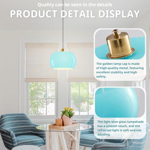 Globe Pendant Lighting Milk Glass Pendant Light Kitchen Island Hand Blown 1