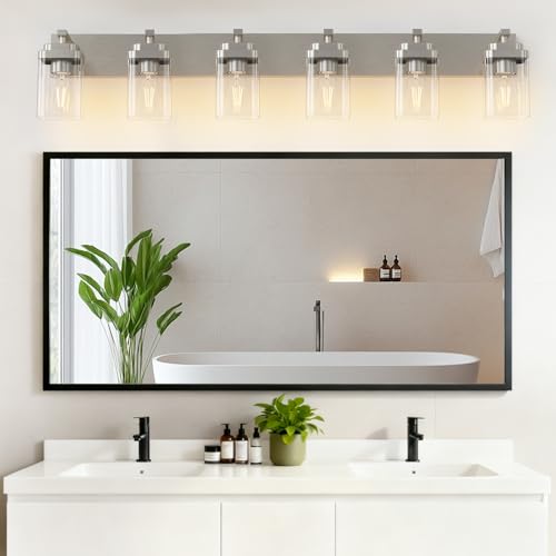 Brushed Nickel Bathroom Light Fixtures