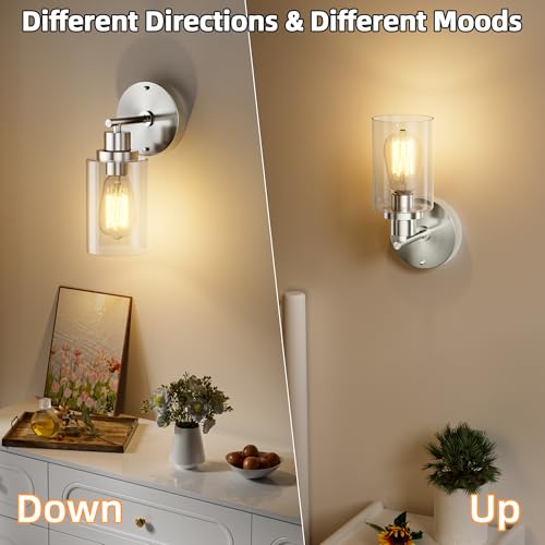 Bathroom Wall Sconce Set of 2