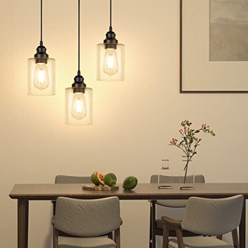 3 Pack Hanging Pendant Lighting Fixtures (3 Count)