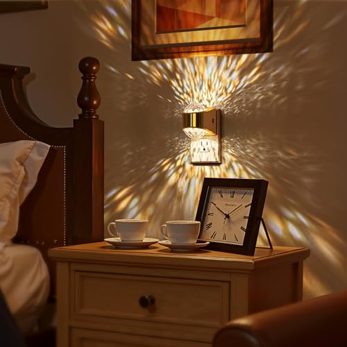 Night Light Gold Night Lights Plug into Wall 2Pack LED Projector (2 Count)