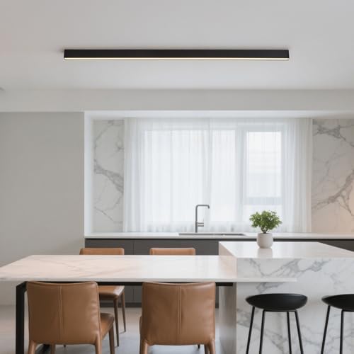 Black ceiling light LED