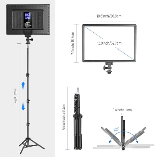 13" LED Video Light Panel