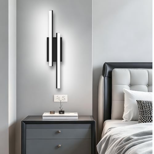 Bathroom Light Fixture Over Mirror 5CCT LED Retractable Vanity Light Bar