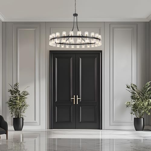 48 Light Modern Crystal Chandelier