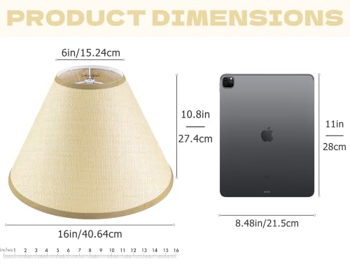 Empire Large Lamp Shades Set of 2 (2 Count)