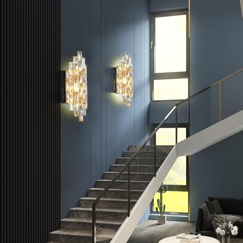 Modern Crystal Wall Sconces (35.274 Ounce)