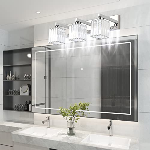 Vanity Light Fixtures Crystal Bathroom Lighting Fixtures Chrome Vanity Light for Bathroom
