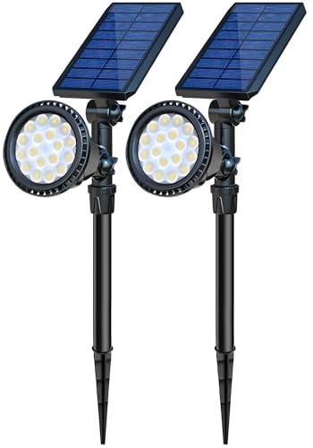 Solar Spot Lights Outdoor (2 Count)