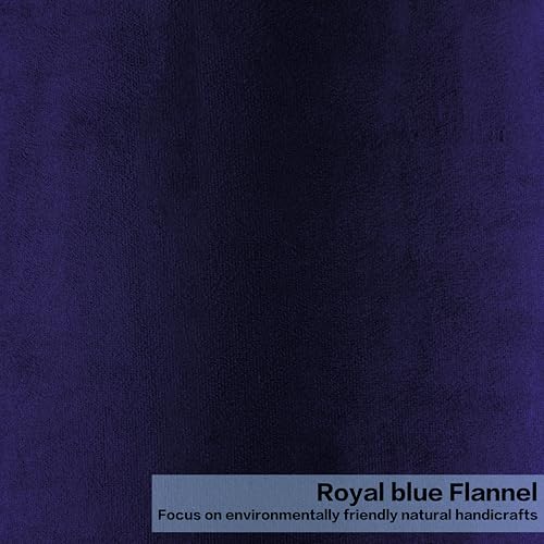 Dark Blue Velvet Drum Lamp Shade