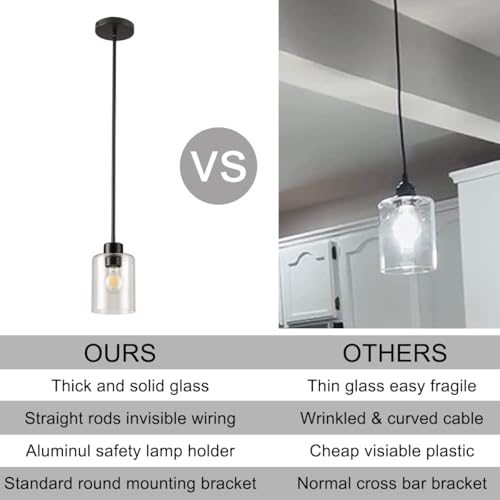 Black Pendant Lights Kitchen Island