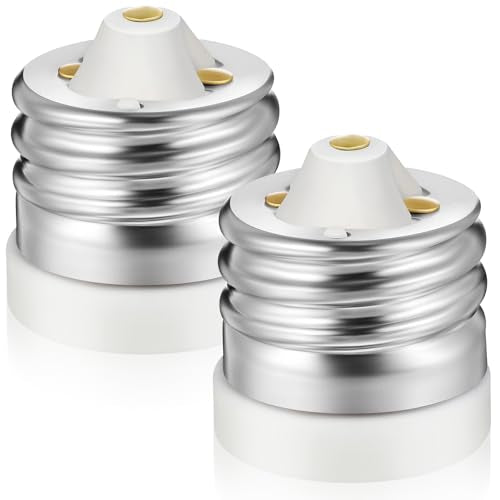 2 Packs E39 to E26 Socket Converters (2 Count)