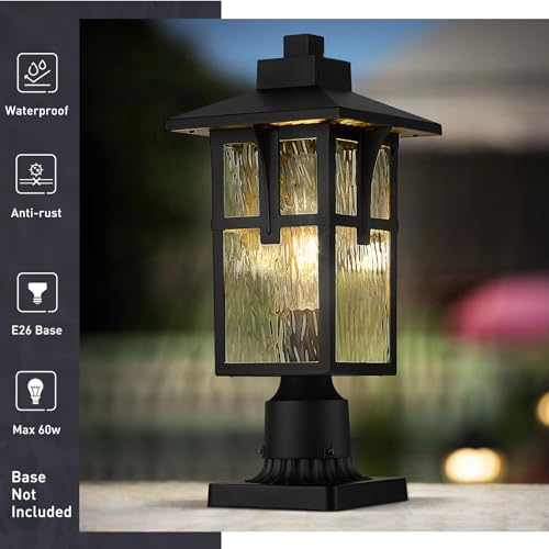 16.7 Inch Outdoor Post Light Fixture