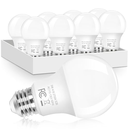 A19 LED Bulb 60W Equivalent (8 Count)