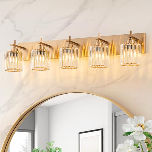 Modern Crystal Bathroom Vanity Lights