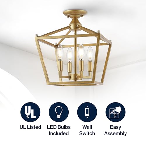 Plains 4 Light 12" Pagoda Lantern