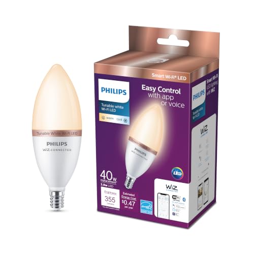 Smart 40 Watt Equivalent B12 LED Smart Wi