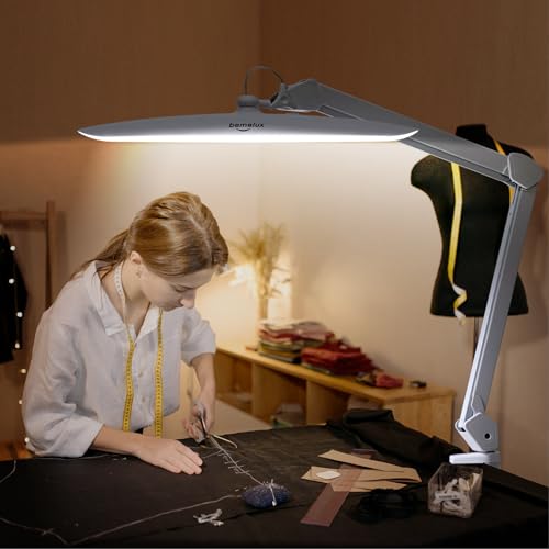 20 Inch LED Desk Lamp with Clamp