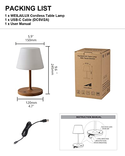Outdoor Table Lamp
