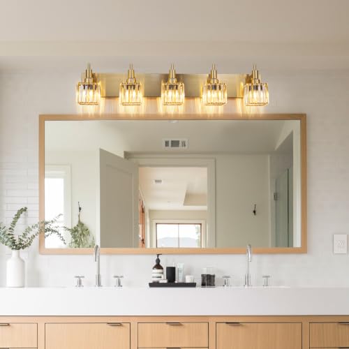 Gold Bathroom Vanity Lights