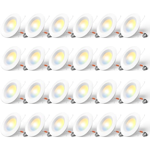 24 Pack 5 6 inch LED Recessed Lighting (24 Count)