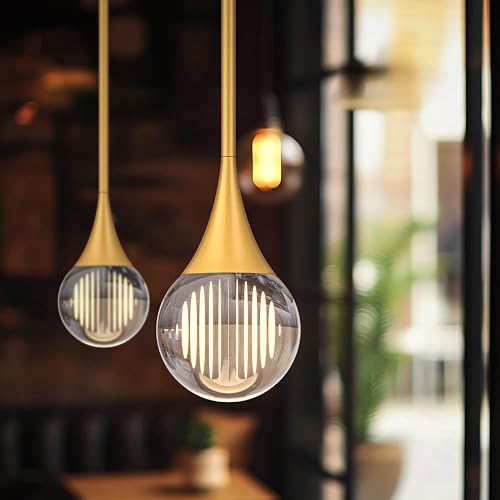 Gold Pendant Lights Kitchen Island