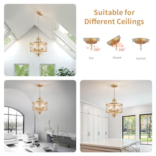 Small Crystal Chandelier