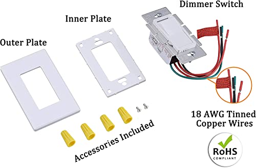 in Wall Dimmer Switch for LED Light