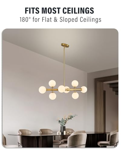 Modern Linear Chandeliers for Dining Room
