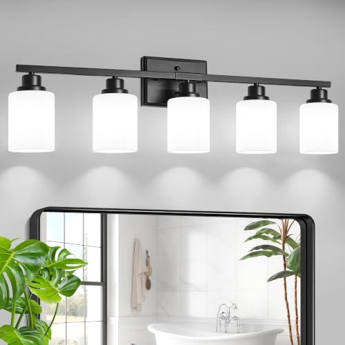 5 Light Bathroom Light Fixtures