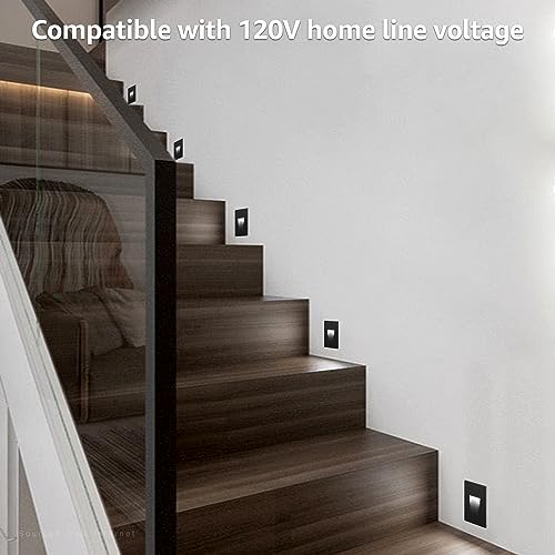 6 Pack 5CCT 120V LED Step Lights (6 Count)