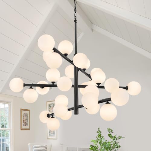 43"Black Sputnik Chandeliers