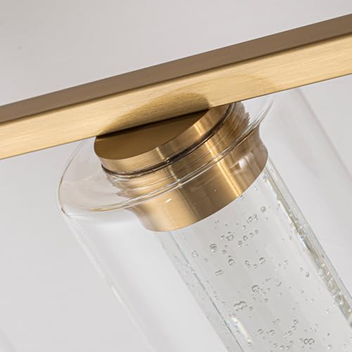 5 Light Gold Vanity Light with 3 Color Modes