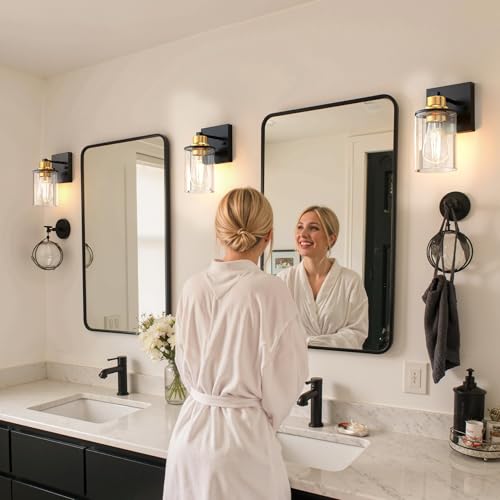 Wall Sconces Set of 2 for Bathroom (2 Count)