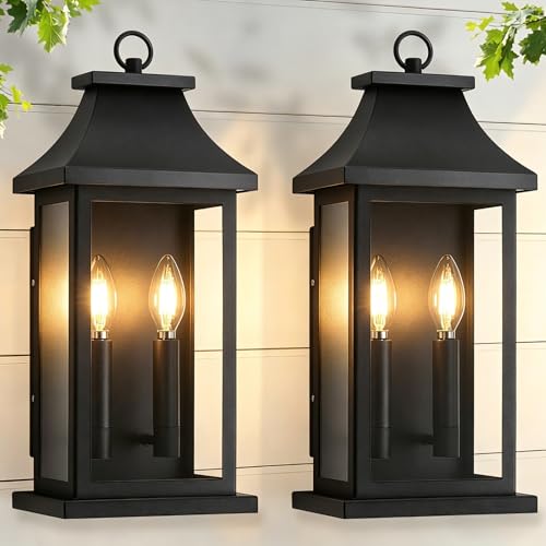 2 Pack 18'' Large Outdoor Wall Lights (2 Count)
