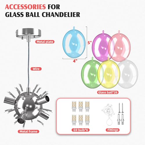 Mini Bubble Ball Chandelier