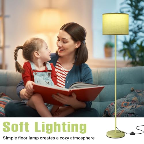 60'' Modern Floor Lamp with Shade