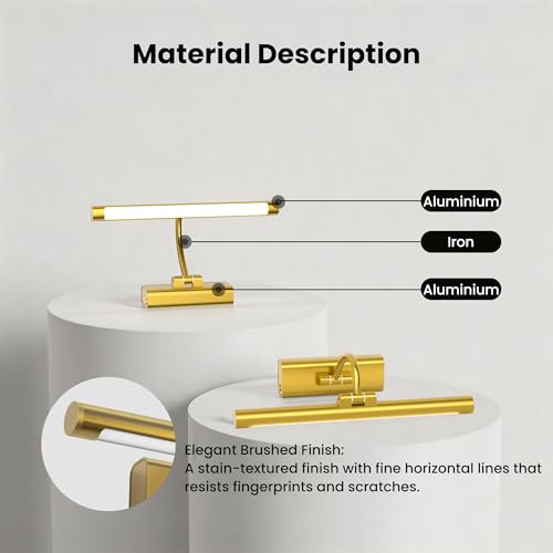 Cordless Rechargeable Picture Light 13''