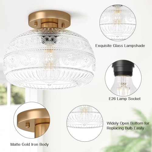 11" Flush Mount Ceiling Light