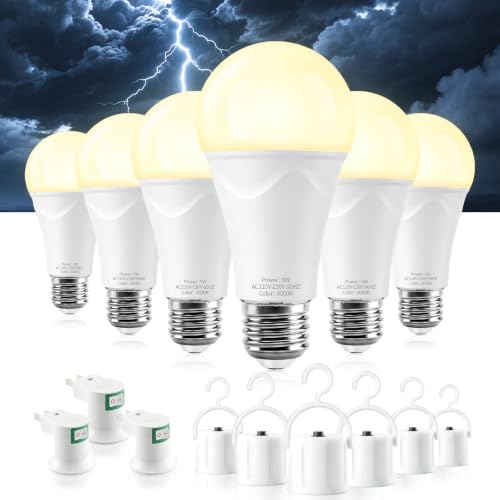 Rechargeable Light Bulbs (6 Count)