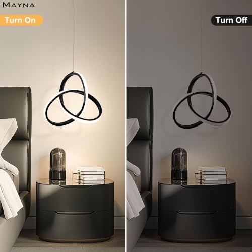 Modern Spiral LED Pendant Light Kitchen Island 4000K 1