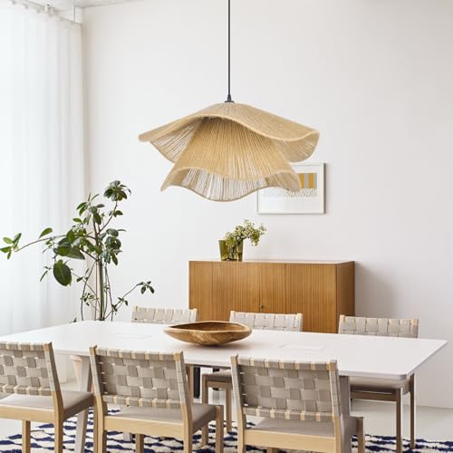 Pendant Light for Foyer Hallway Woven Pendant Lighting