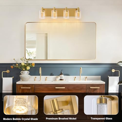 Vanity Light with 3 Color Modes (4 Count)
